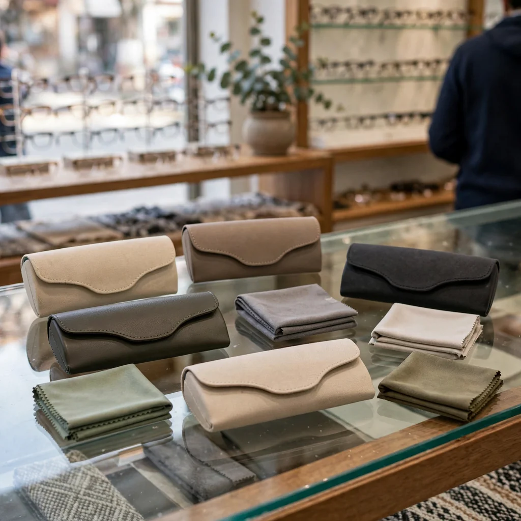 Estuches y paños para lentes