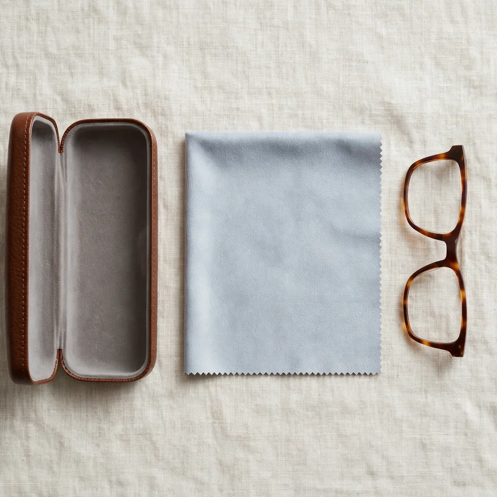 Estuches y paños para lentes