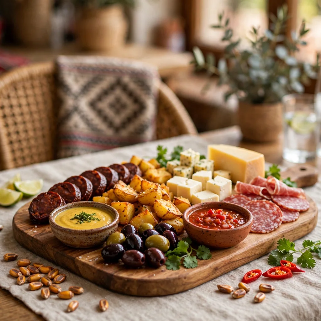 Tabla de piqueos para compartir