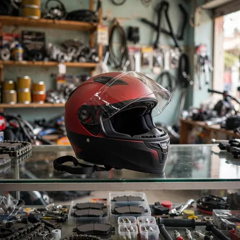 Casco de seguridad para motocicleta