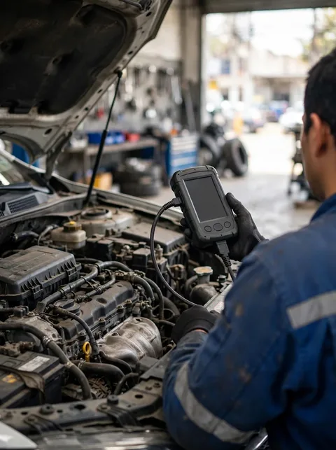 Diagnóstico con escáner de motor