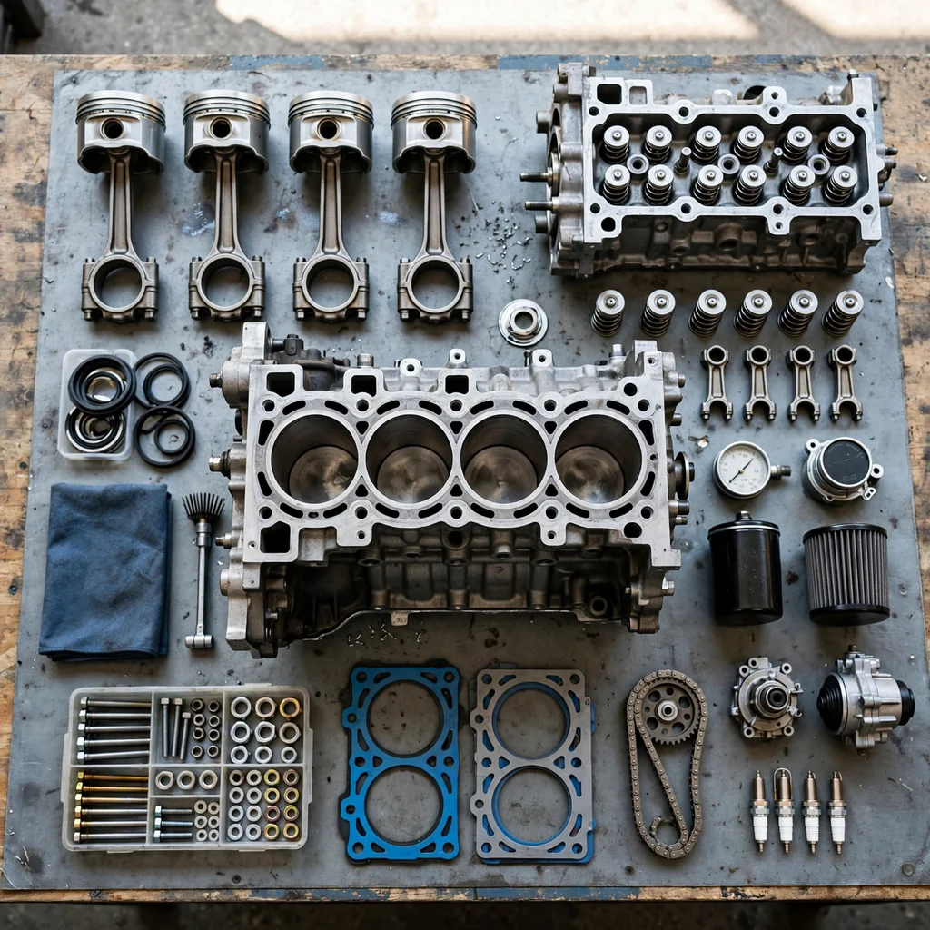 Reparación de motor para autos