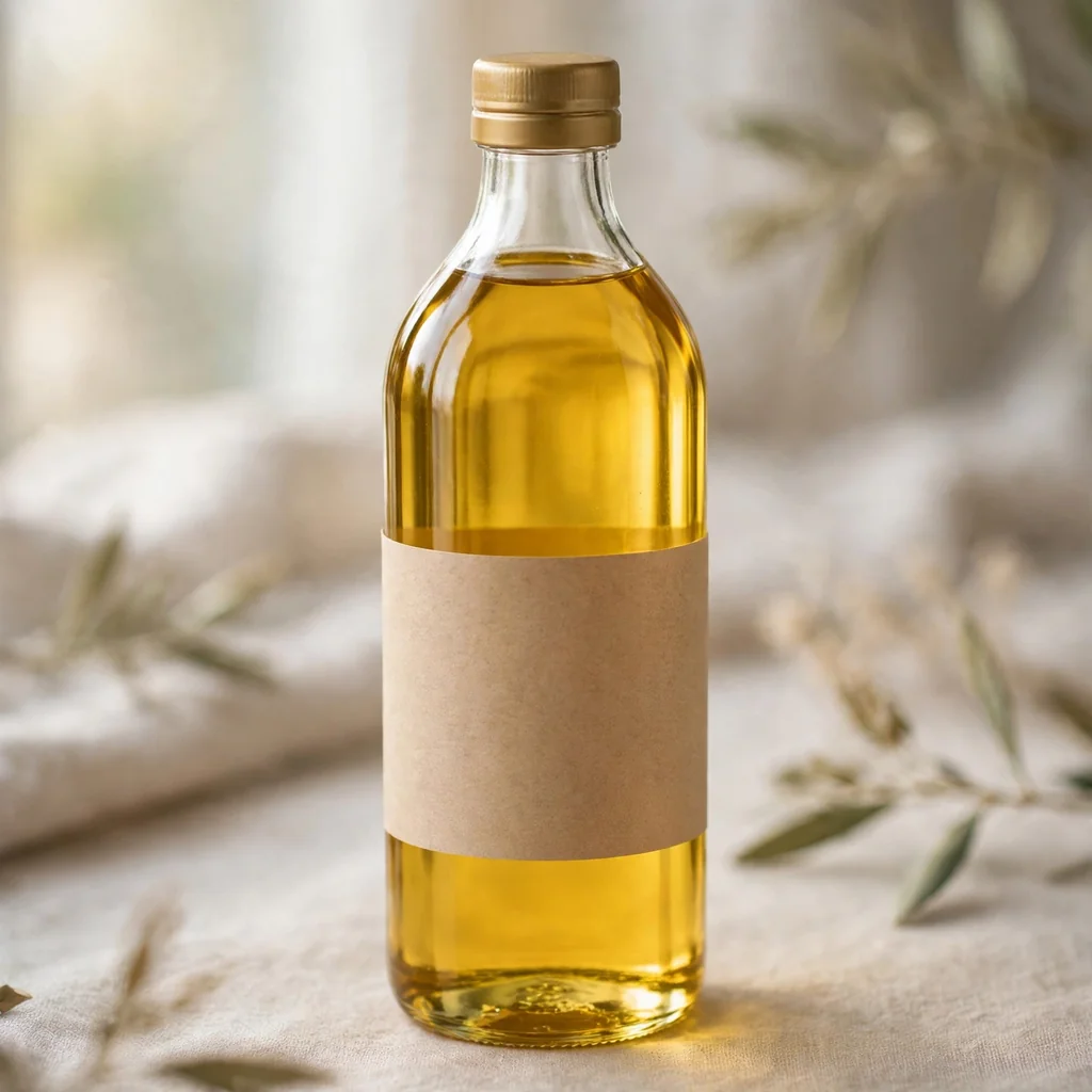 Aceite vegetal botella de un litro