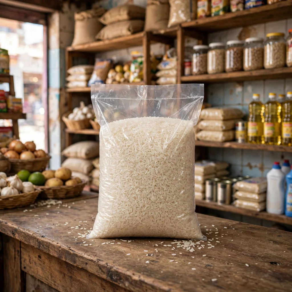 Arroz blanco graneado paquete kilo