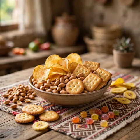 Snacks y golosinas surtidos por unidad