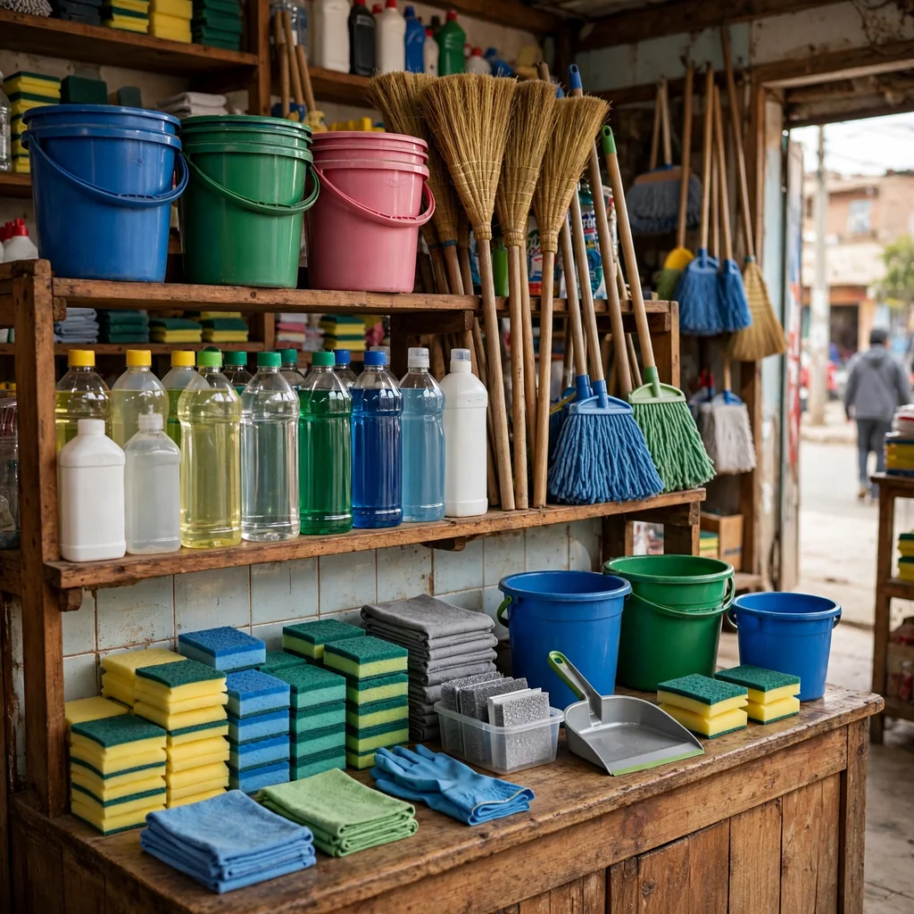 Artículos de limpieza para el hogar
