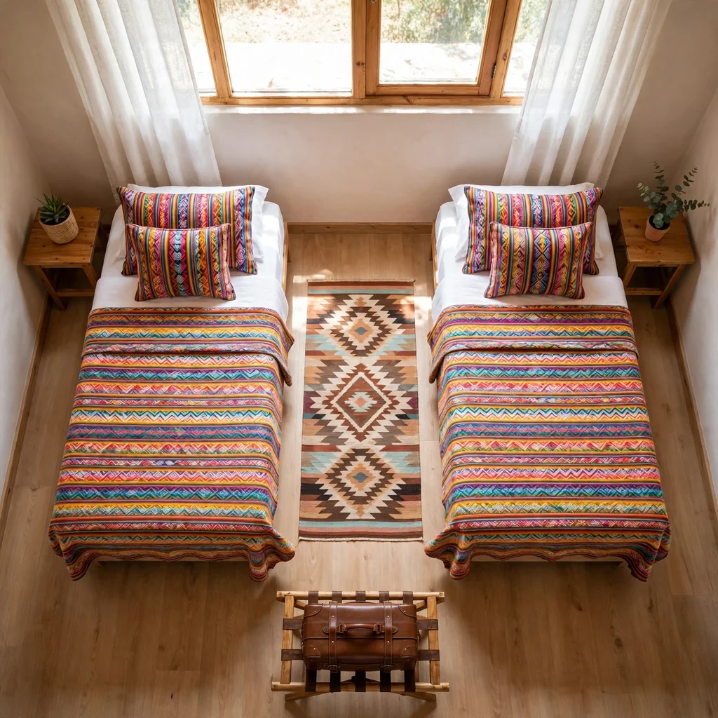 Habitación doble con dos camas