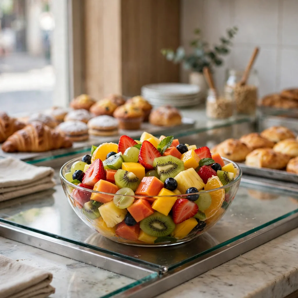 Ensalada de frutas frescas variadas