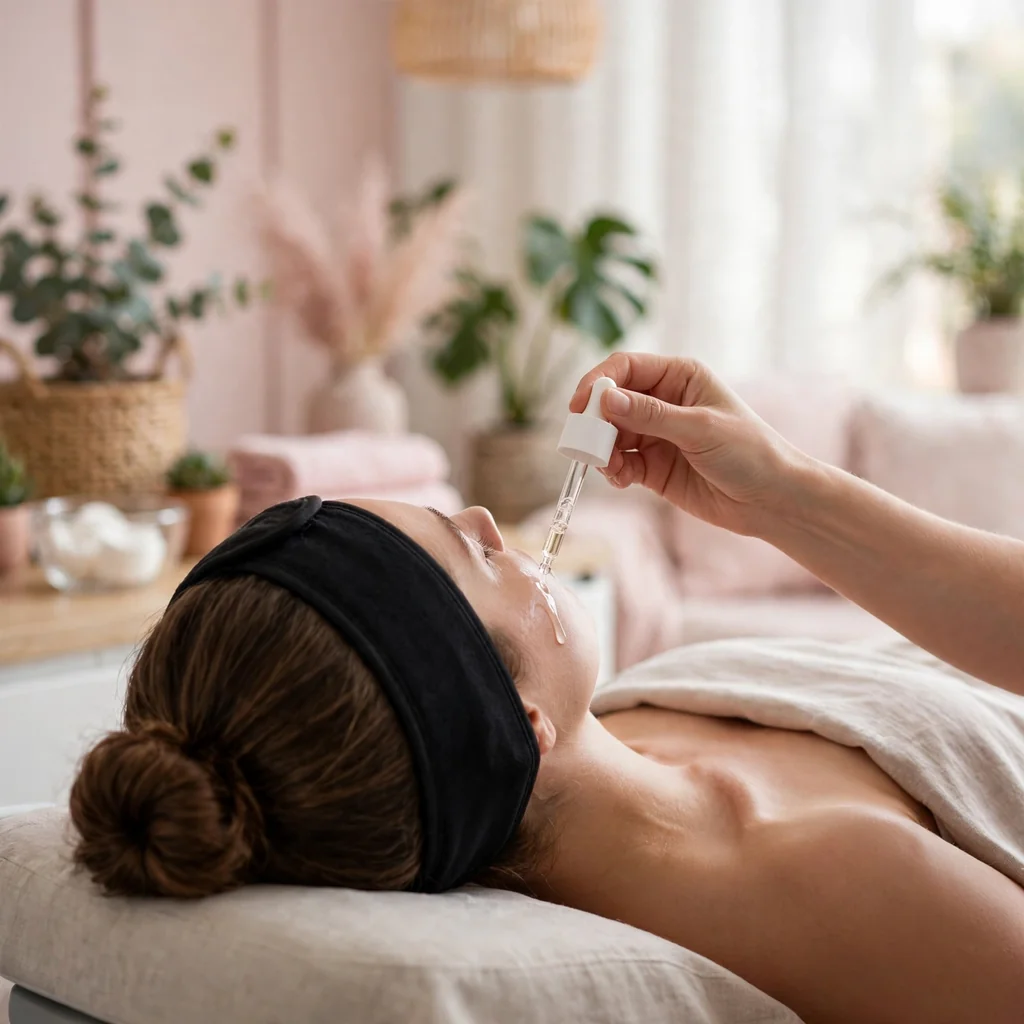 Limpieza facial profunda con hidratación