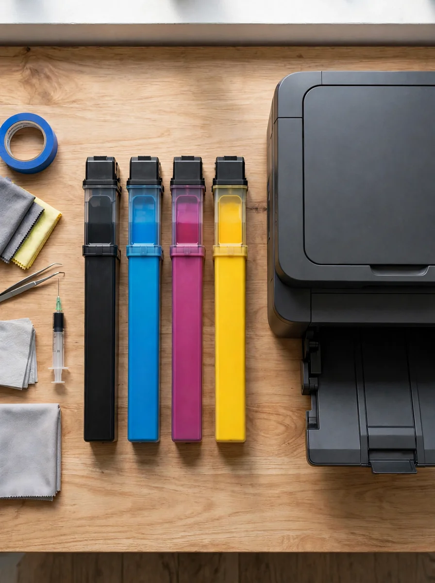 Recarga de tinta para impresoras multifuncionales