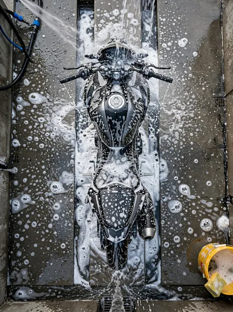 Lavado de moto