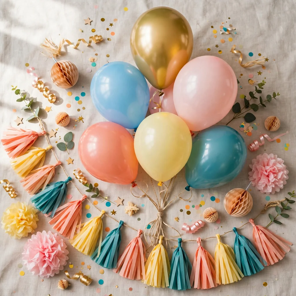 Decoración de cumpleaños para fiestas