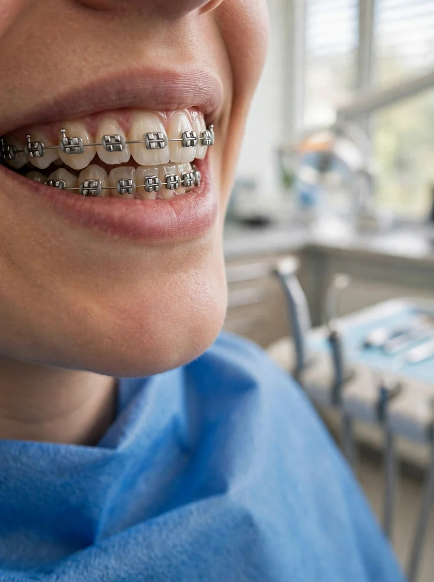 Ortodoncia - Brackets Metálicos (Diagnóstico + Colocación)