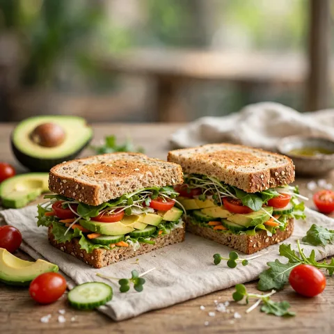 Sándwich saludable