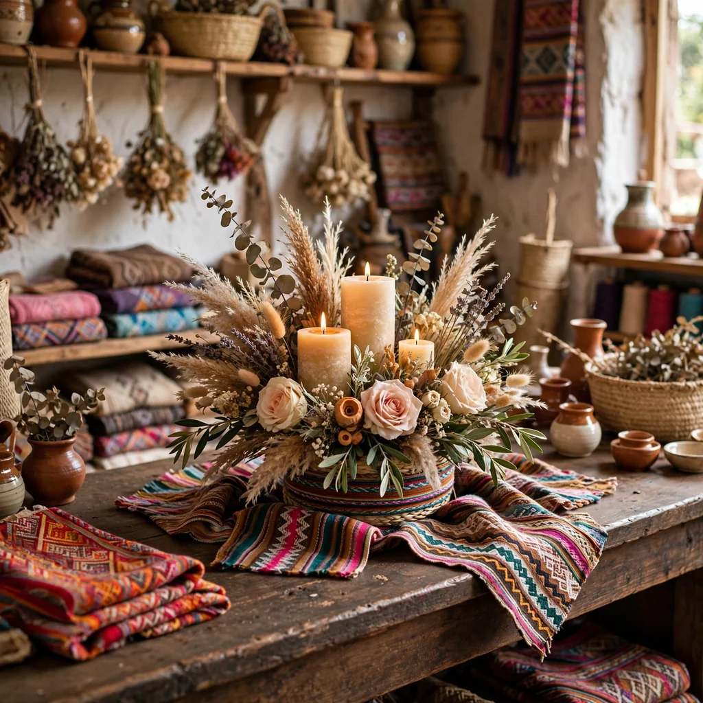Centros de mesa artesanales para bodas