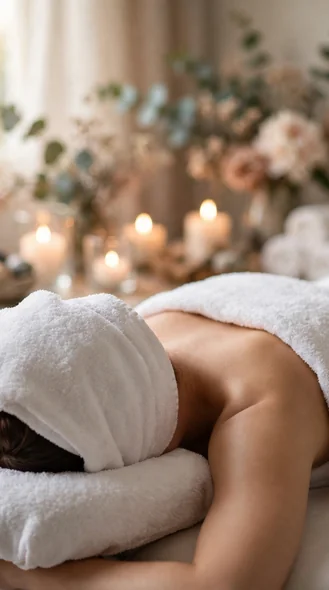 Promoción: masaje relajante más limpieza facial express
