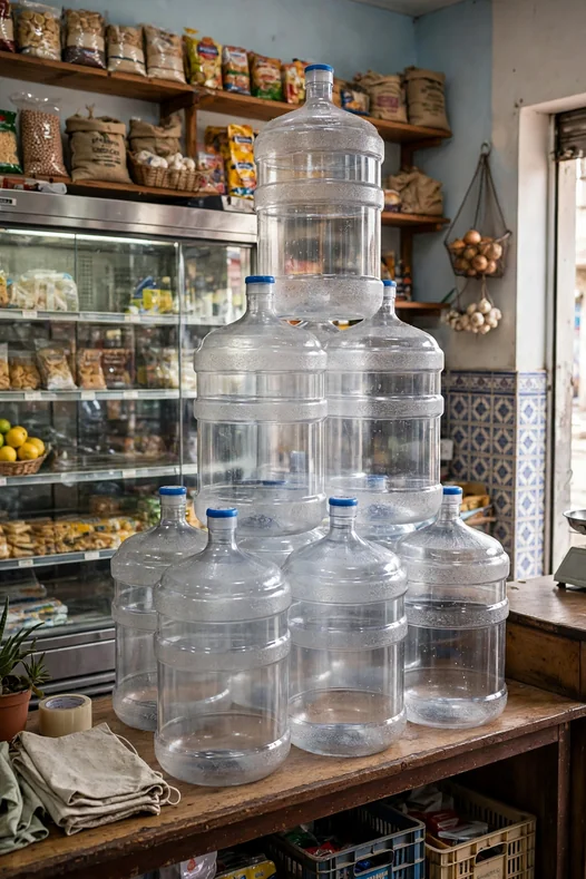 Agua purificada al por mayor desde 10 bidones