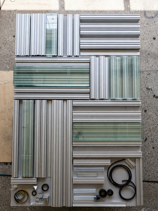 Puertas y techos de vidrio y aluminio