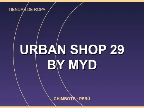 urban shop 29 BY MYD