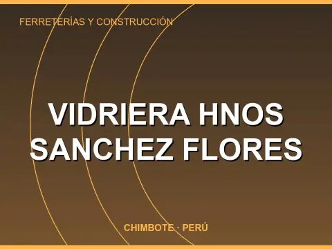 Vidriera Hnos Sanchez Flores