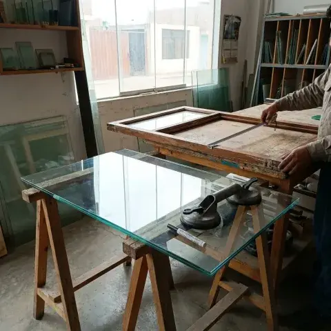 Reparación de vidrios