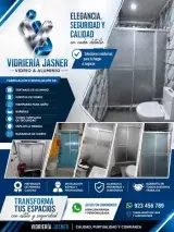 Espejos a medida y barandas de vidrio