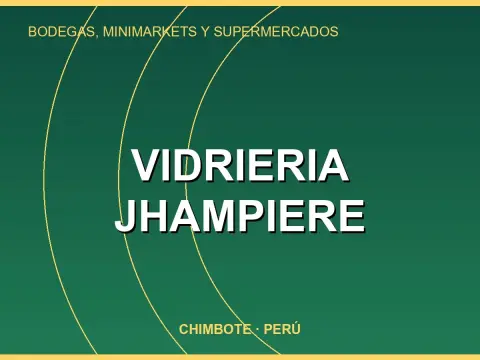 vidrieria jhampiere