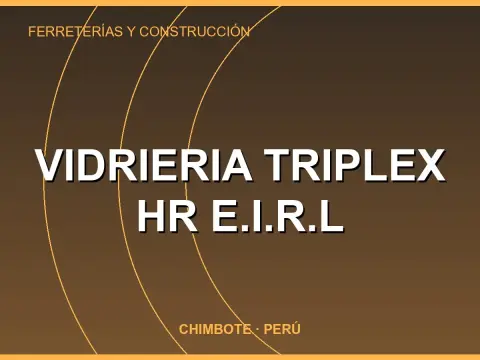 Vidrieria Triplex hr E.I.R.L