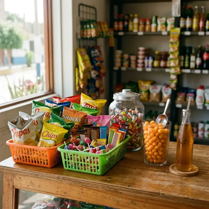 Snacks y golosinas