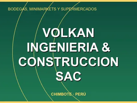 VOLKAN INGENIERIA & CONSTRUCCION SAC