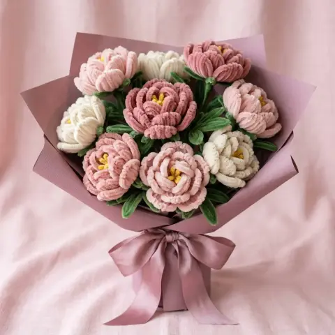 Peonías Rosa Té