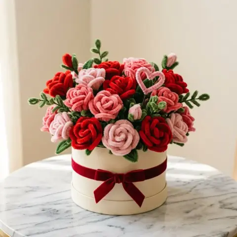 Caja Floral “Te Amo”
