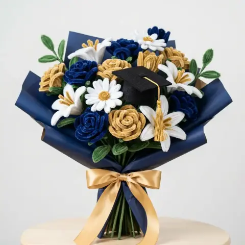 Bouquet Graduación con Birrete