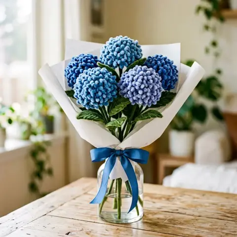 Hortensias Azul Serenidad