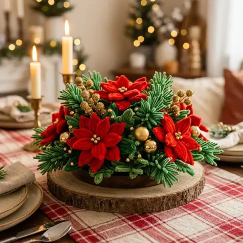 Centro de Mesa Navideño