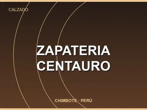 Zapateria CENTAURO