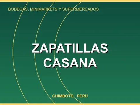 Zapatillas Casana
